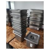 1/6 Size Stainless Steel Pans