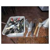 Lot of utensils
