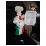 Pizza man decoration