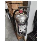 Chrome fire extinguishers