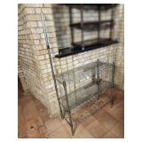 Rack with 3 x 14' shelves