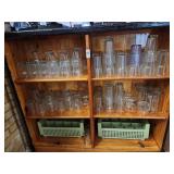 Lot of assorted glasses