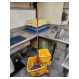 Mop pail and wringer