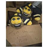 Steelers Pillow Plush (9 Pc)