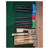 Lot of Axe Throwing Axes