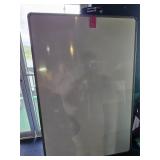 Large white board with markers and eraser