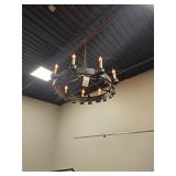 36' Round Rustic Chandelier