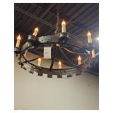 36' Round Rustic Chandelier