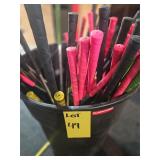 Lot of mini Golf clubs, Different sizes, some...