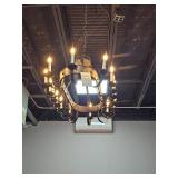Oval Chandelier aprox 3 feet