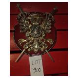Swords and Shield Wall hanging