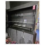 7' x 7' display with prize containers