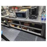SS plate stand 7'x22'x34' tall