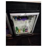 Glass door refrigerated back bar cooler