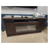 Electric fireplace heater 6'x17'x35' tall