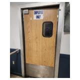 Eliason swinging kitchen door 35 5/16' x 80' tall