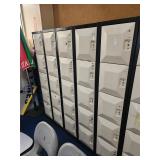 Sets of 5 lockers