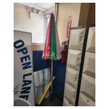 Italian Ice umbrella with stand
