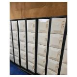 Sets of 5 lockers