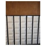Sets of 5 lockers