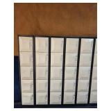 Sets of 5 lockers