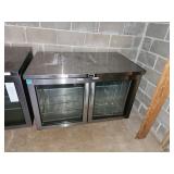 True TUC-48G-HC-FGD01 2 glass dr lowboy refrig s/c