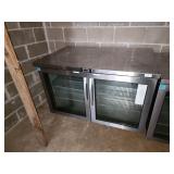 True TUC-48G-HC-FGD01 2 glass dr lowboy refrig s/c