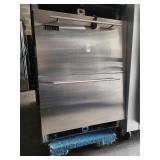 Perlick HA24FB-3-S 2 drawer lowboy Freezer s/c