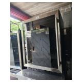 Summit AL57G 1 glass dr refrig. s/c