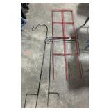 Wrought Iron Plant Hangers, Trellis.