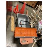 WORX Yard Cart Wheelbarrow Snow Shovel.