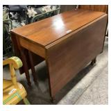 Wooden Sideboard Table W/Drop Leafs.