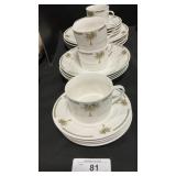Gibson Palm Tree Dinnerware.