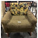 Funky Mid Century Modern Shag Chair.