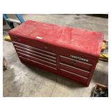 Red Craftsman Tool Chest W/ Some Tools.