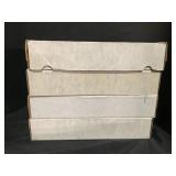 4 Boxes Assorted Sports Trading Cards.