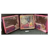 3 Barbie Doll & Accessories Storage Bags.