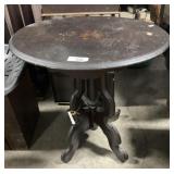 Victorian Style Wooden End Table.