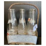 Retro Advertising Pepsi Cola Caddy, Bottles.