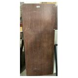 4 Laminate Brown Folding Tables 30 x 72 Inches.