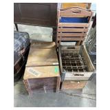 Vintage Local Milk Crate, Pepsi Advertising Crate.