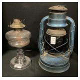 Dietz D Lite Lantern, Oil Lamp.