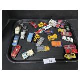 Tray of Matchbox, Hot Wheels Toy Cars.