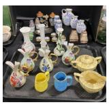 Japan Pitchers & Bud Vases, Left Handed Pitcher.