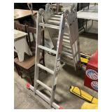 Climbtek Folding 16 Foot  Aluminum Ladder.