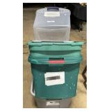 5 Various Size Storage Totes.