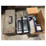 Craftsman Metal Toolbox, Igloo Diehard Cooler, 8