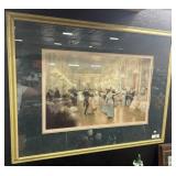Artist Signed Ballroom Art Print.