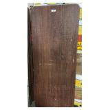 1 Laminated Brown 30 x 72 Inch Folding Table.