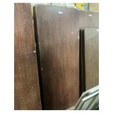 4 Laminate Brown Folding Tables 30 x 72 Inches.